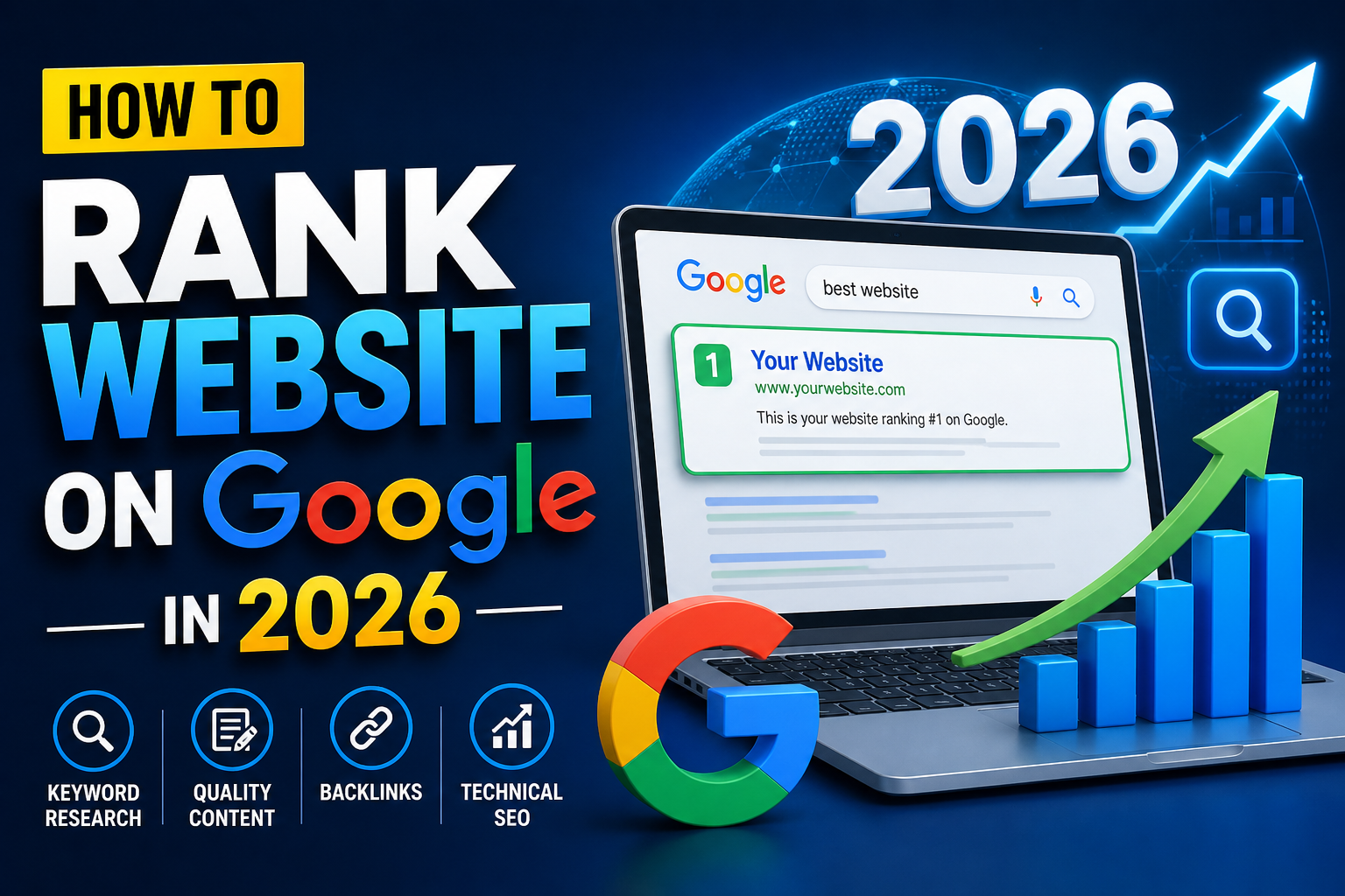 How to Rank Website on Google in 2026